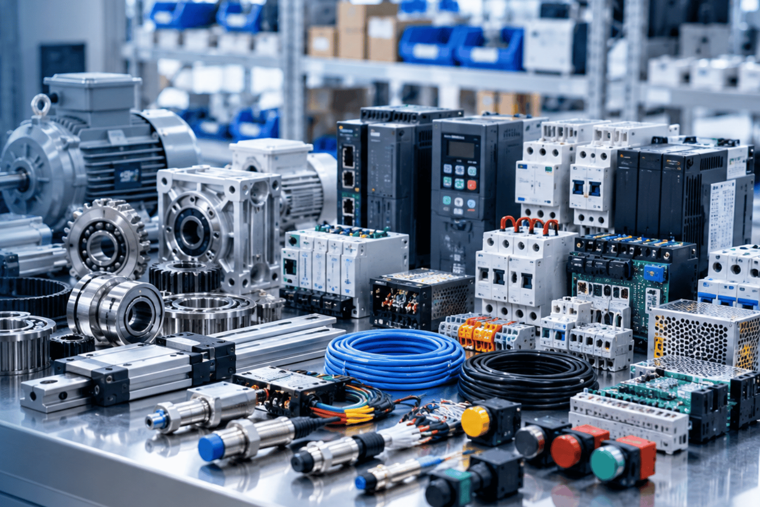 Industrial spare parts and components
